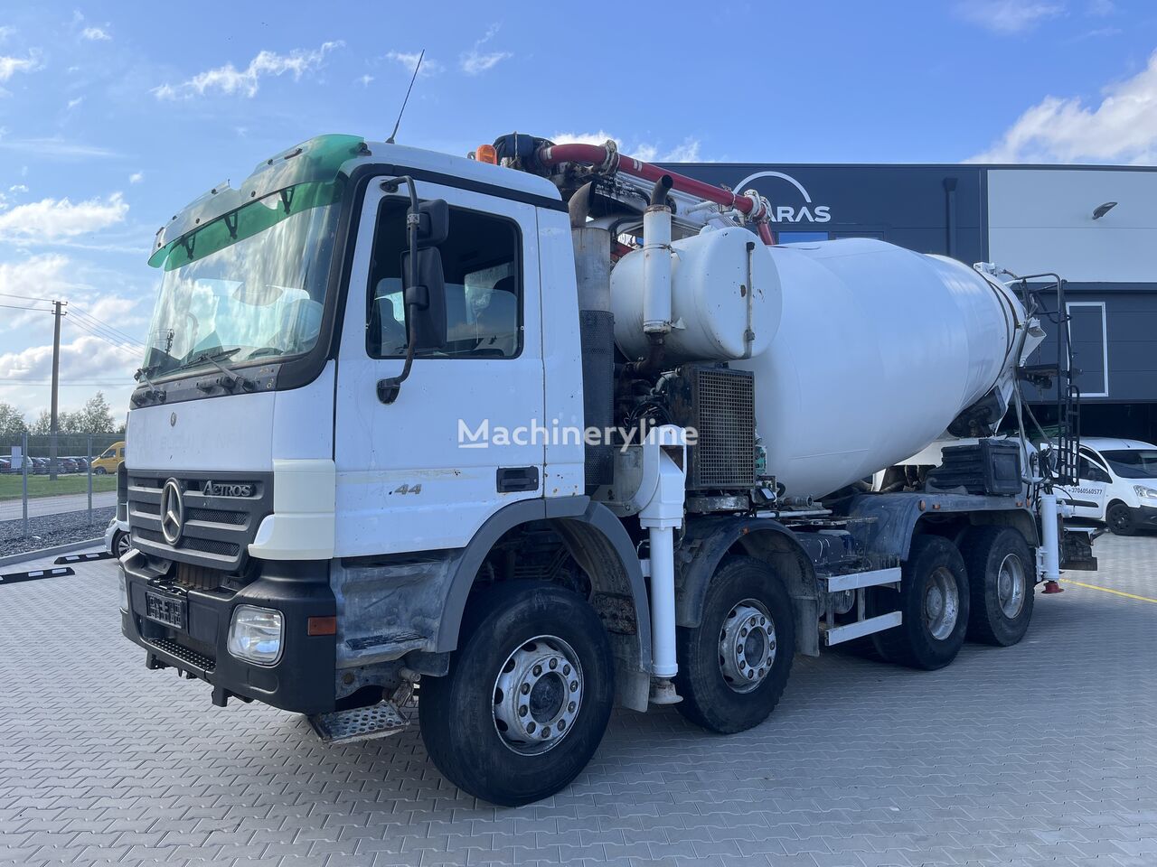 Cifa Magnum Op Chassis Mercedes Benz Actros Betonpomp Te Koop