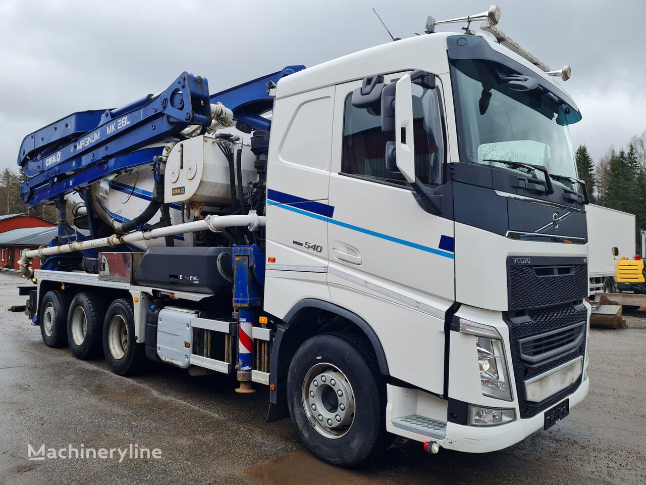 Pomp De Beton Volvo Fh X Arriving In Two Weeks Cifa Magnum