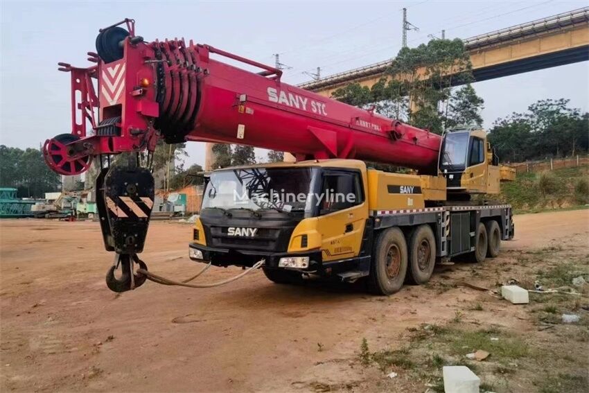 Sany 80 Ton Sany Stc800 Stc800e6 Truck Crane Counterweight 25 Mobile