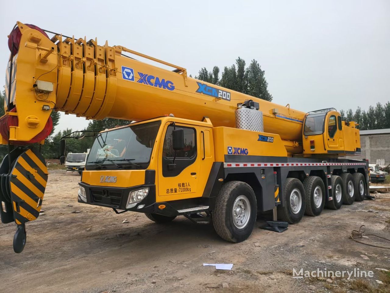 XCMG XCMG XCT200 200 Ton Used Mobile Truck Crane Mobile Crane For Sale