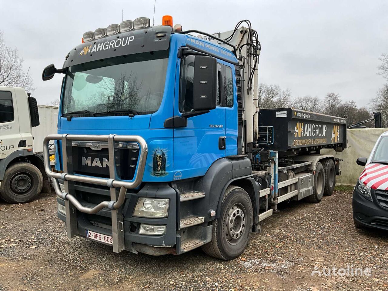 Buy Man Tgs Dump Truck By Auction Belgium Lokeren Jy