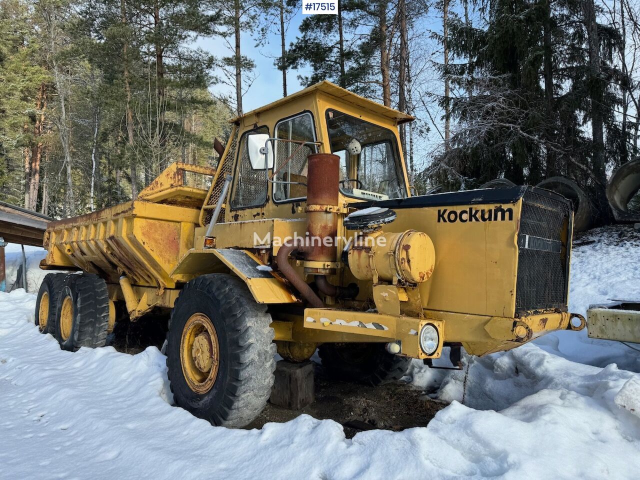 Kockum X Dump Truck Articulated Dump Truck For Sale Norway