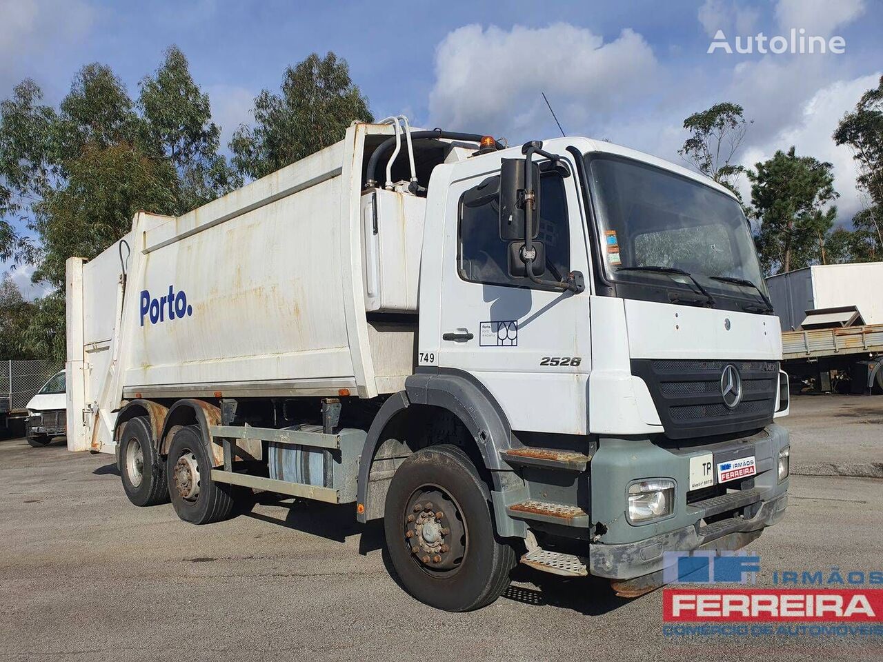 Mercedes Benz Axor Garbage Truck For Sale Portugal Pv