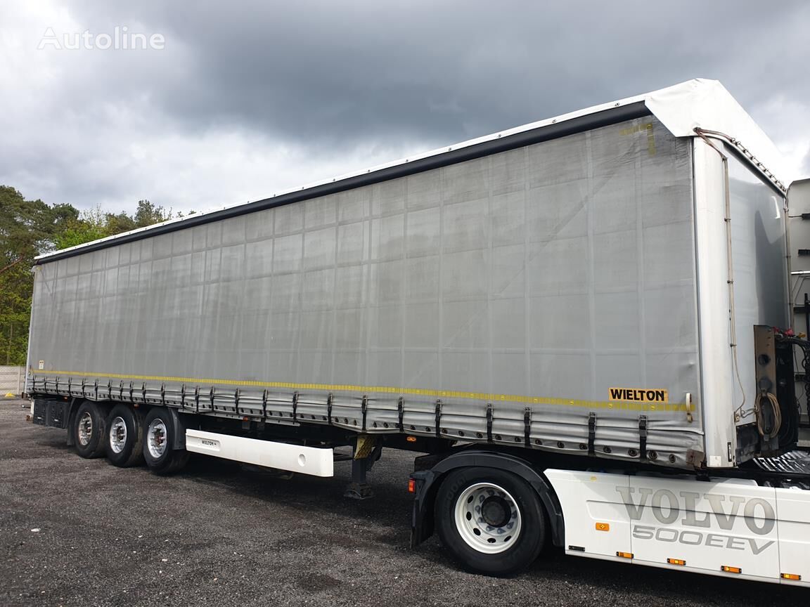 Wielton XL Firanka Plandeka Saf Tarcza Tilt Semi Trailer For Sale