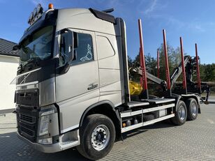 Volvo Fh Kran Kesla Timber Truck For Sale Poland Bi Goraj Qm