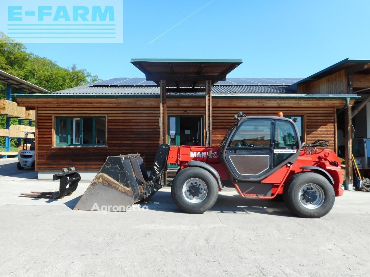 Caricatore agricolo Manitou mht860l turbo m-series in vendita | Agronetto IT Caricatore agricolo Manitou mht860l turbo m-series - Agronetto