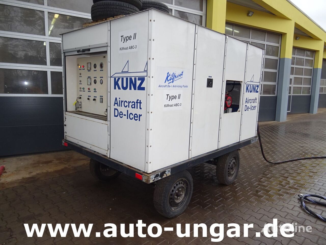 odladzacz samolotowy Kunz Aircraft De-Icer Anti-Icer 1200E GSE