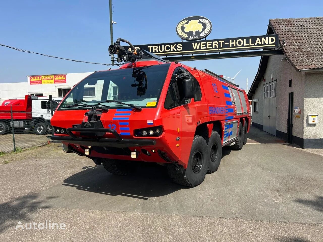 E-One CRASHTENDER 8X8 TITAN P6 HPR 8X8 G-Series lentokenttäpaloauto