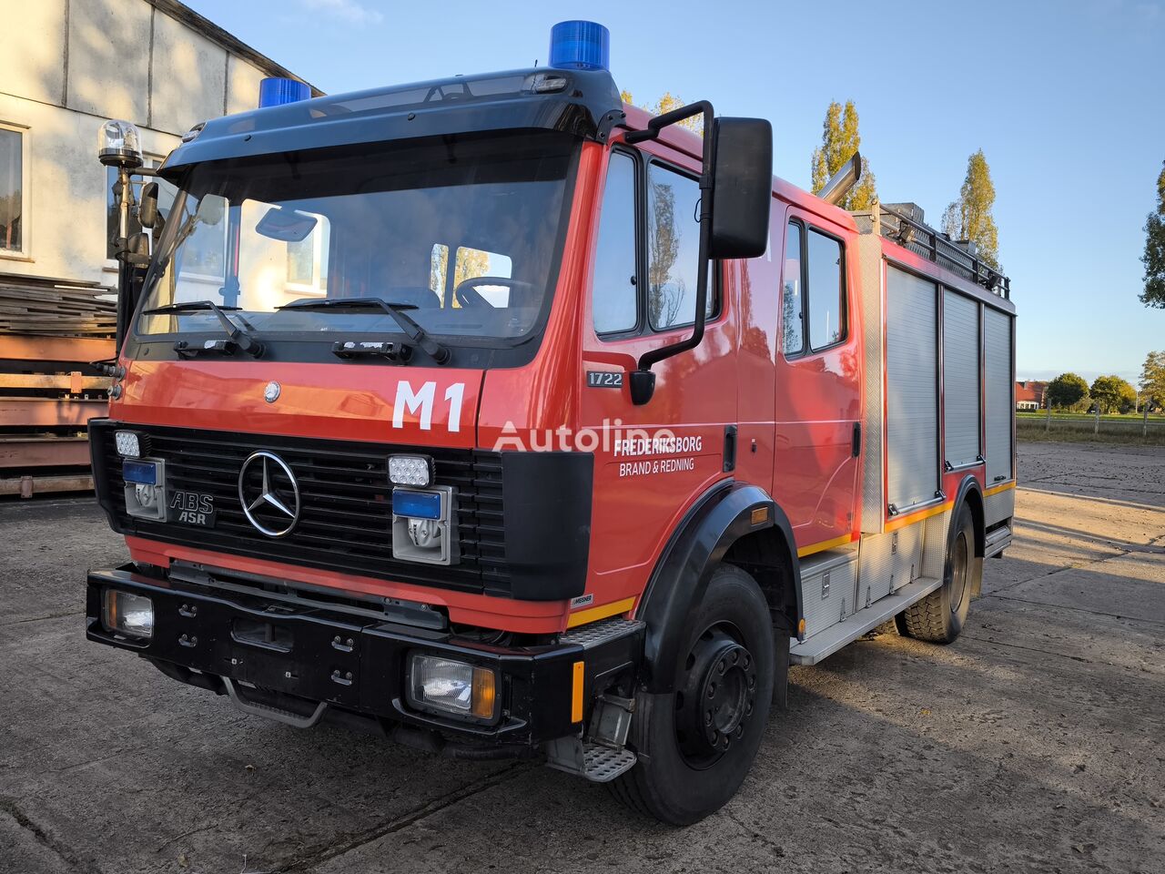 Аэродромный пожарный автомобиль Mercedes-Benz Actros 1722 1840-43-44-31-35-1622 - Autoline