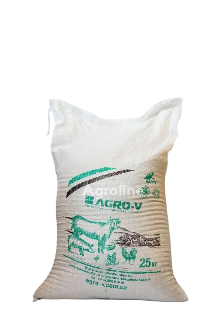 Pakan Majemuk AGRO-V Grower untuk Ayam Pedaging - TM AGRO-V - Original 25 - Agroline