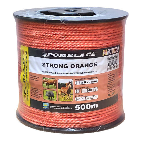 Strong orange braid – 500m