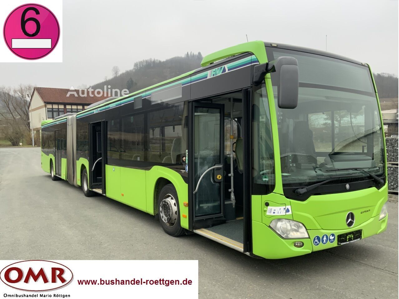 зчленований автобус Mercedes-Benz O 530 G Citaro