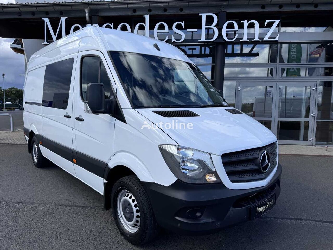 вантажно-пасажирський мікроавтобус Mercedes-Benz Sprinter 314 CDI Mixto Klima Stdh WerkstattRegal