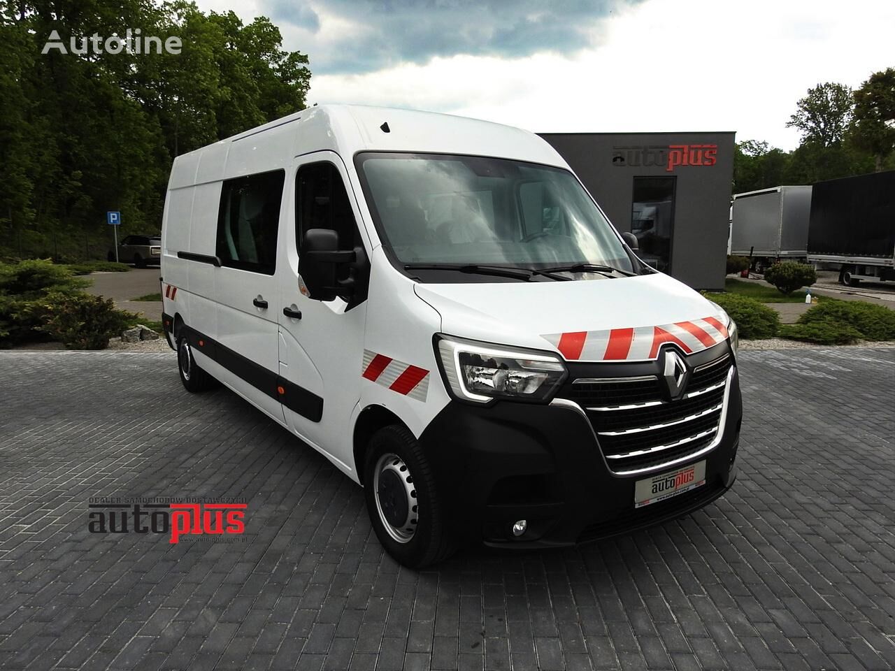 Renault MASTER FURGON BRYGADÓWKA  6 MIEJSCA TEMPOMAT NAWIGACJA KLIMATYZA kombi minibus