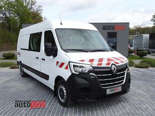 Renault MASTER FURGON BRYGADÓWKA  7 MIEJSCA TEMPOMAT KLIMATYZACJA LEDY 1 goederen en personen bestelwagen