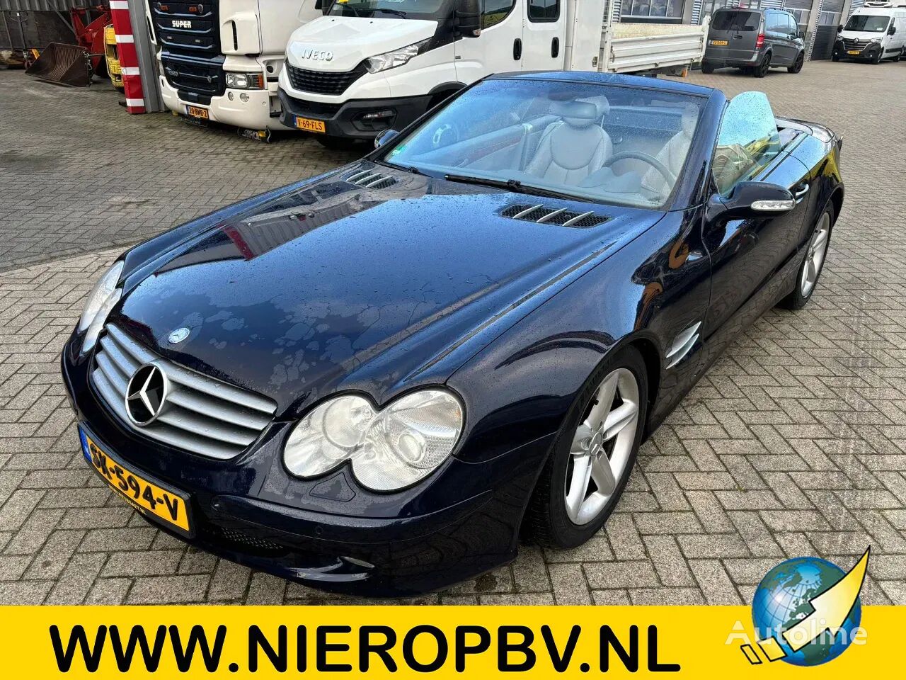 kabriolett Mercedes-Benz SL500 8cil v8 automaat airco