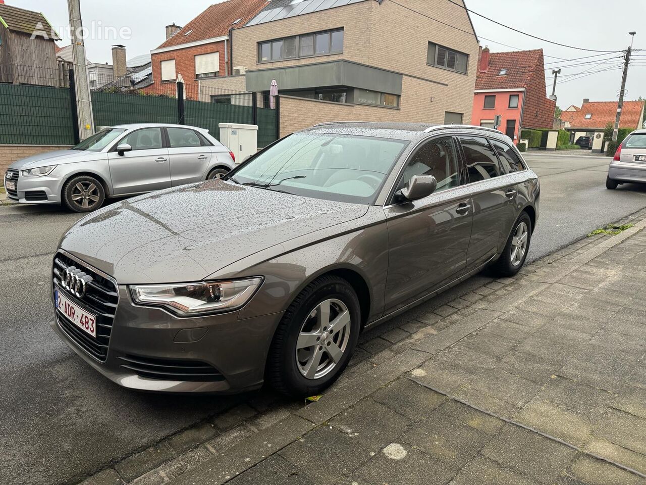 Audi A6 estate car