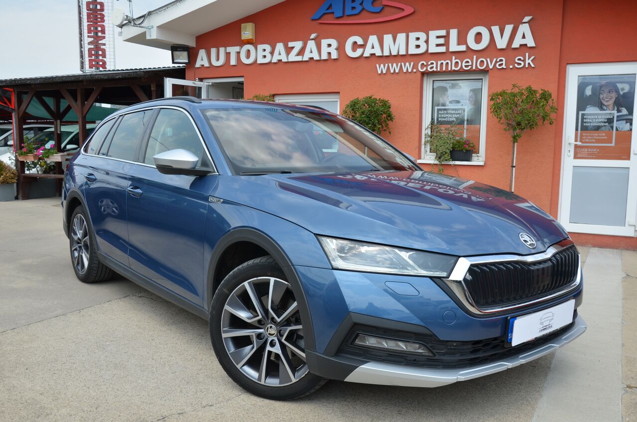 universalas Škoda Octavia Combi Scout 2,0 TDi