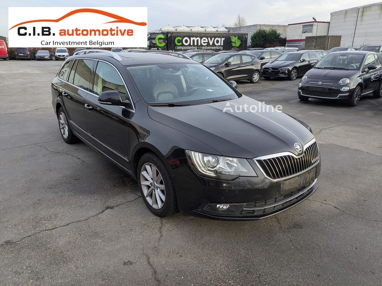 Škoda Superb Kombi 1.6 TDi / Leather / Pano / Navi / ... estate car