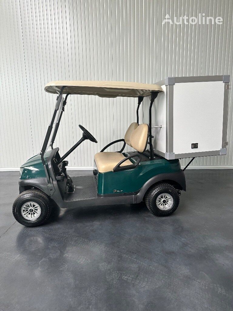 Club Car Tempo 2021 with closed Isolated Cargobox Golfwagen