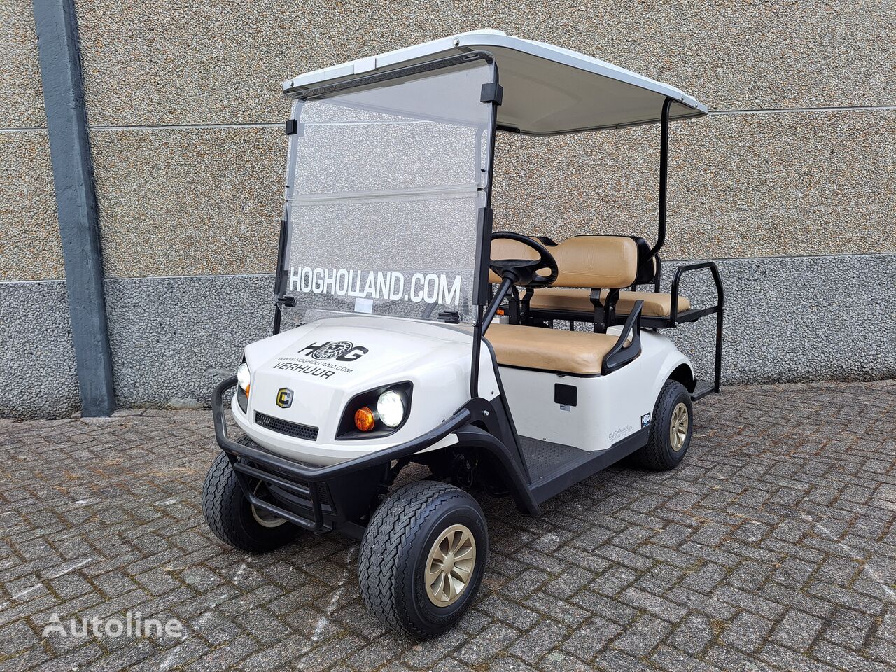 voiturette de golf Cushman 2+2 Benzine