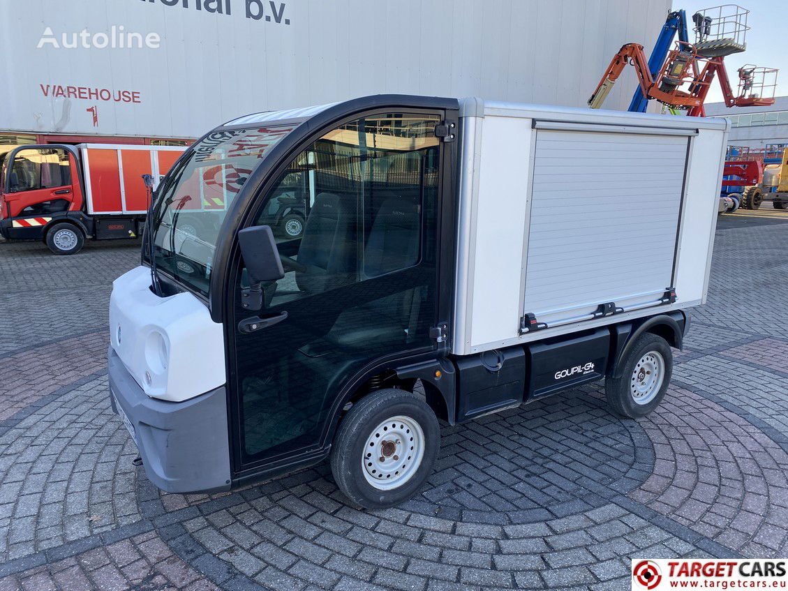 Goupil G4 ELECTRIC UTILITY VEHICLE UTV CLOSED BOX VAN 07-18 WHITE 829KM golf cart