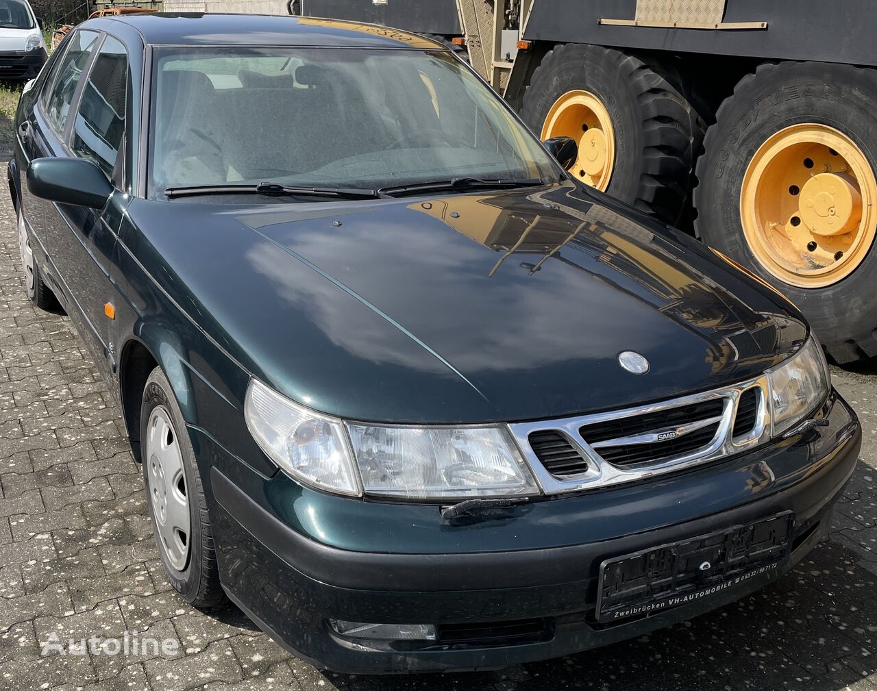 λιμουζίνα Saab Saab 9-5 Baujahr 1998 ohne Schlüssel und Papiere Automatik κατά ανταλλακτικό