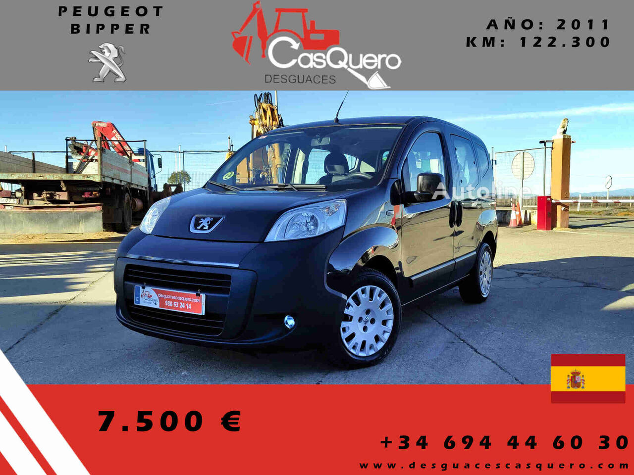 minivan Peugeot BIPPER TEPEE 1.3 HDI