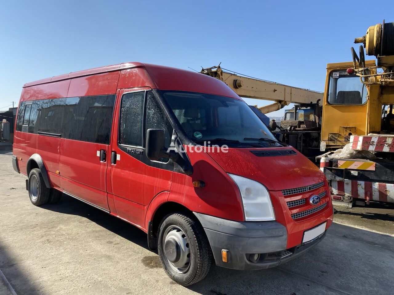 potniški minibus Ford Transit z Nimechchyny 16 mists + vodii ie PDV