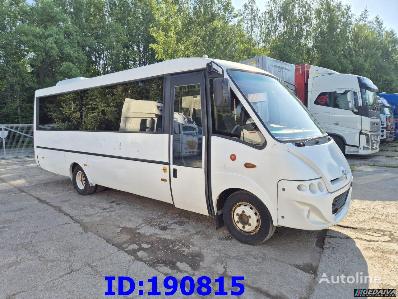 IVECO 65c18 Thesi Kapena 27place (Engine problem) passenger van