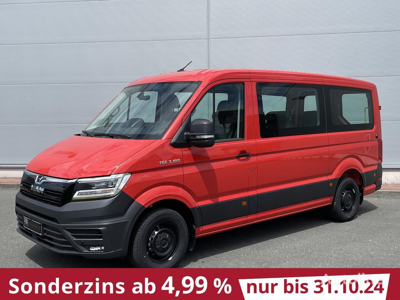 MAN TGE 3.180  passenger van