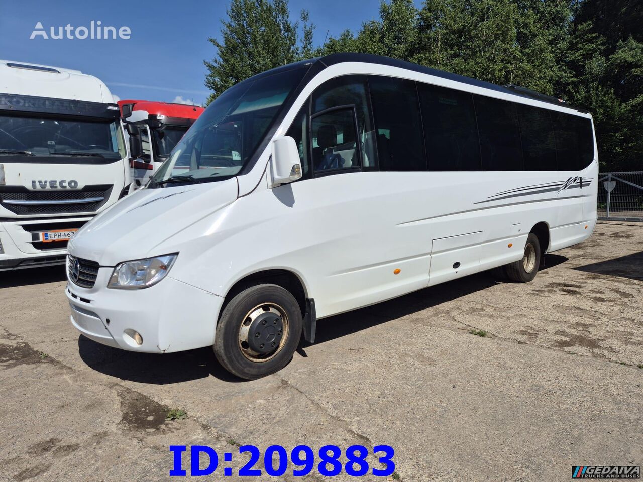 пассажирский микроавтобус Mercedes-Benz 818 Sunrider - 29 places