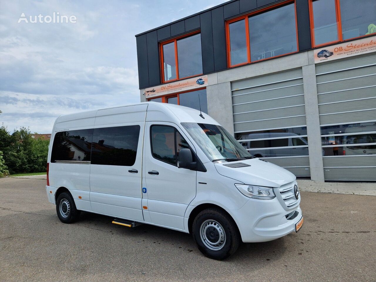 новый пассажирский микроавтобус Mercedes-Benz Elektro Sprinter Bürgerbus Lagerfahrzeug