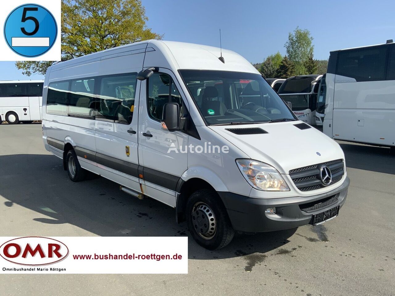 Mercedes-Benz Sprinter mikroautobuss pasažieru