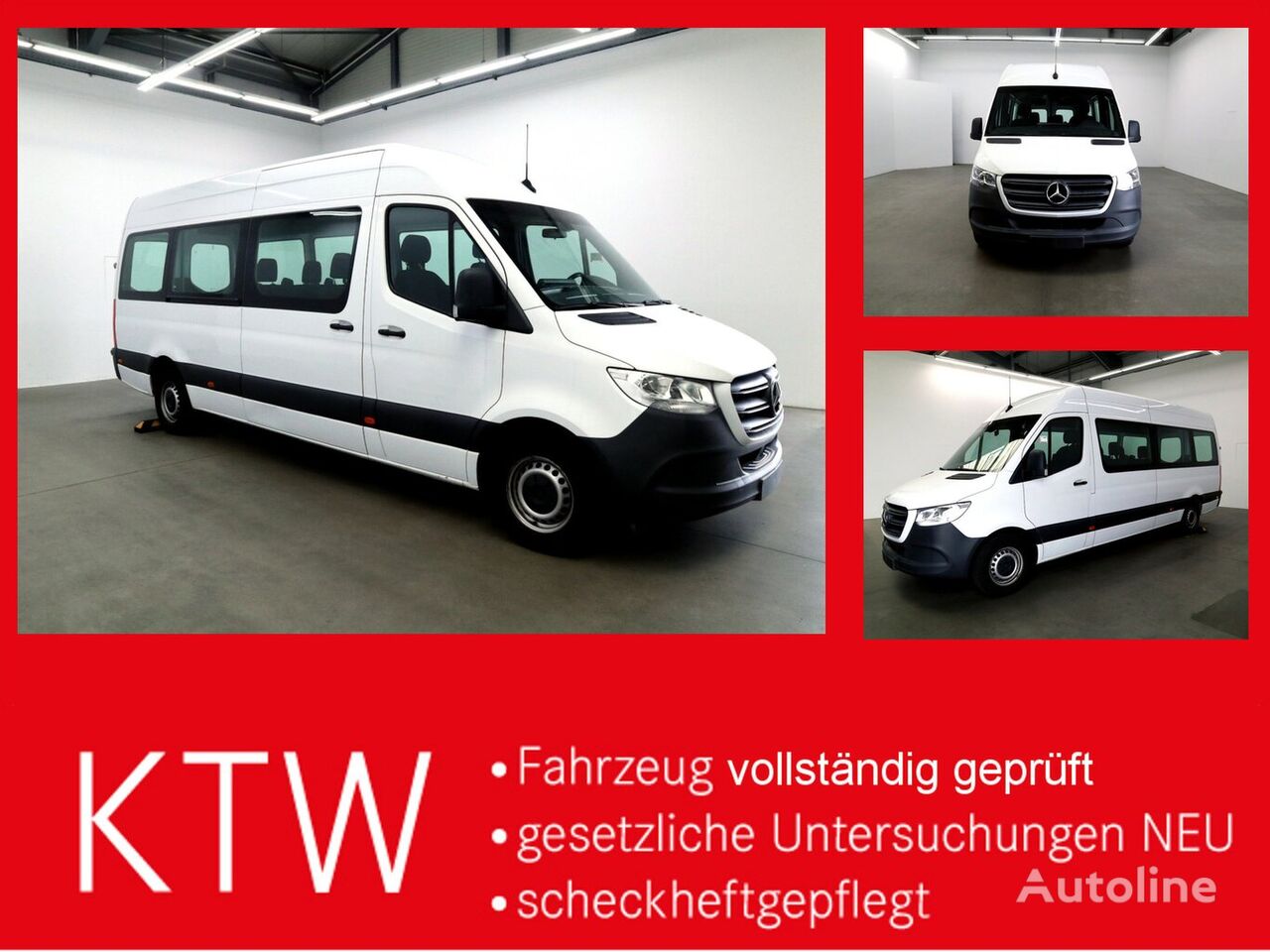 Mercedes-Benz Sprinter 314 CDI MAXI Kombi,Klima,Navi,8 Sitzer passagier bestelwagen