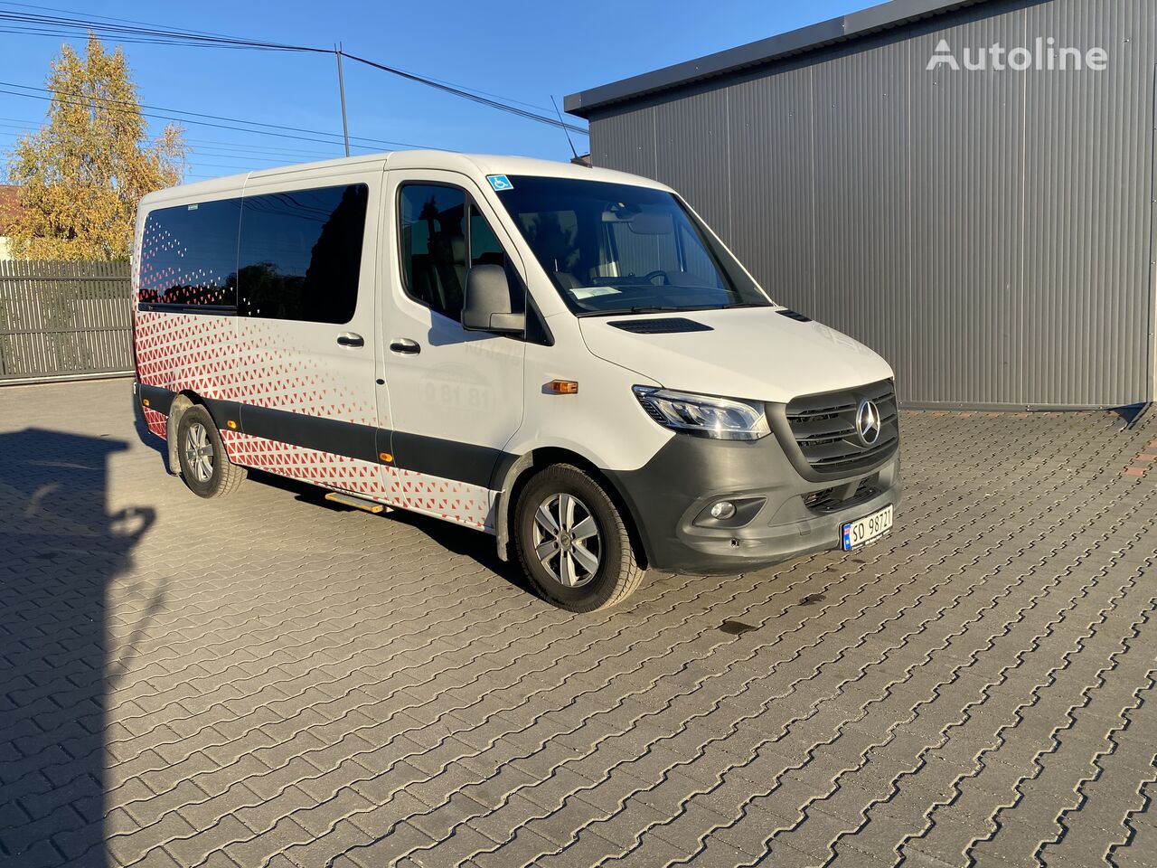 Mercedes-Benz Sprinter 316 furgoneta de pasajeros