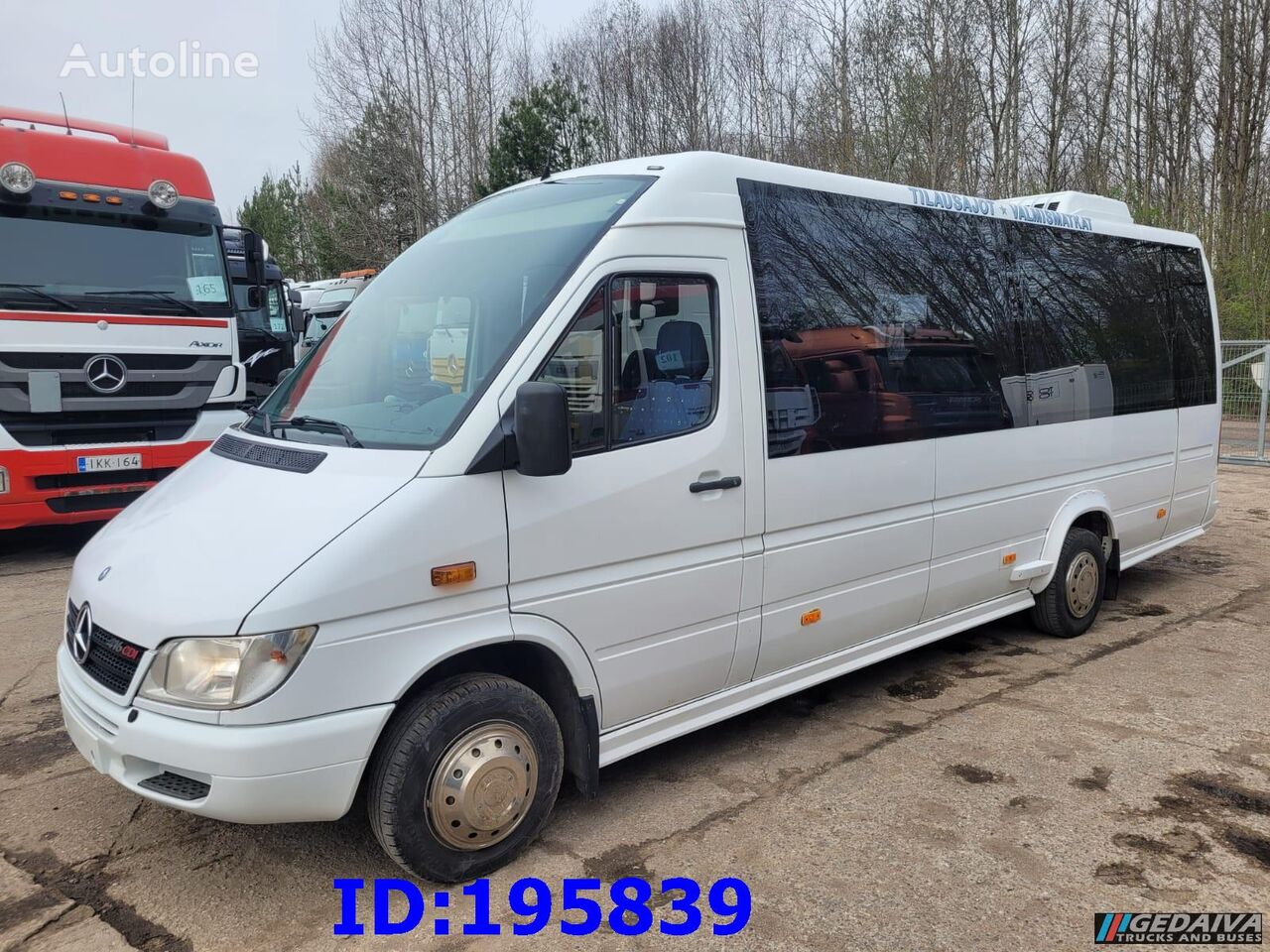 пассажирский микроавтобус Mercedes-Benz Sprinter 416 Pegabus 17place