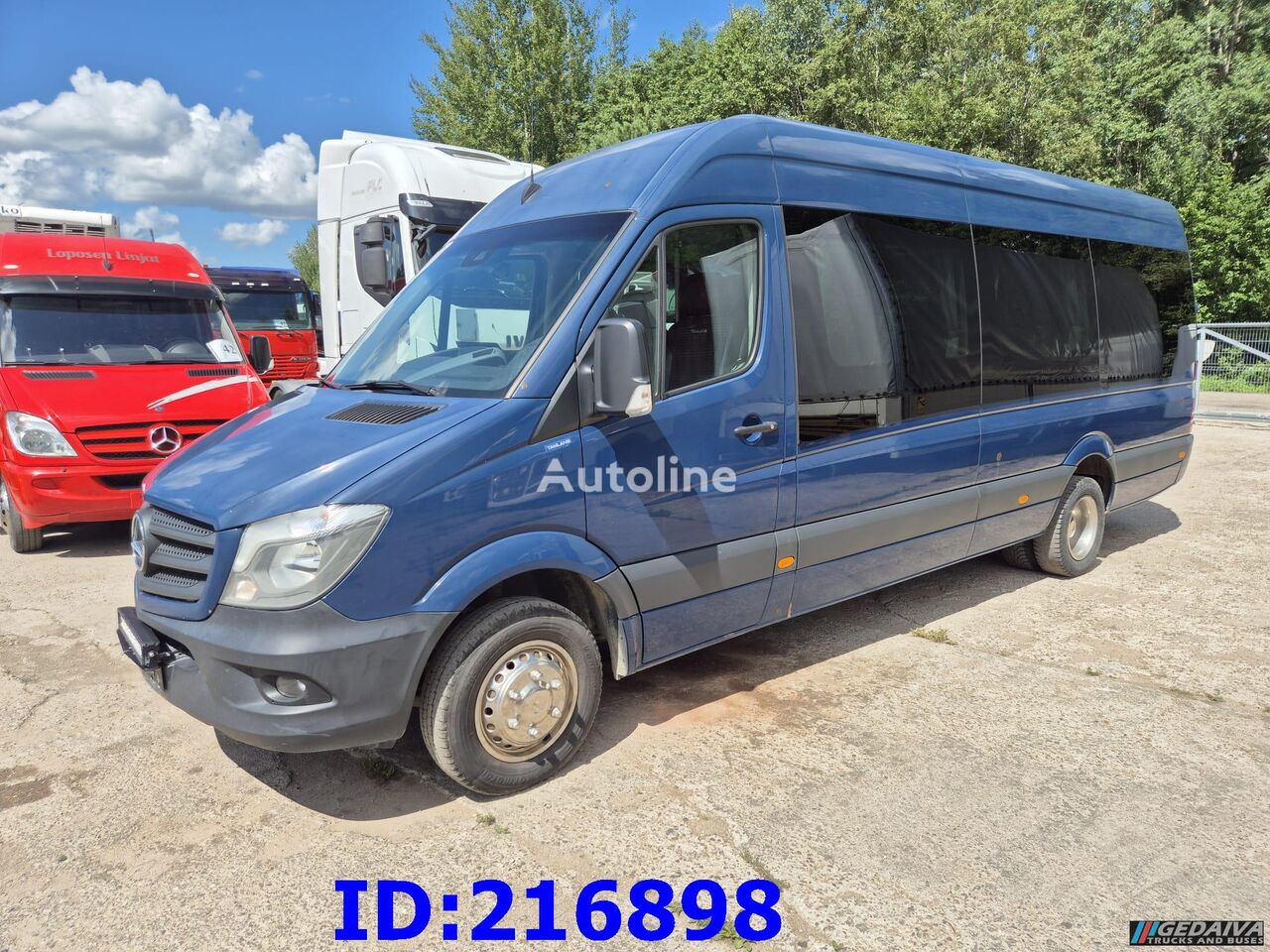 keleivinis mikroautobusas Mercedes-Benz Sprinter 516 - VIP - Tamlans 16-seater