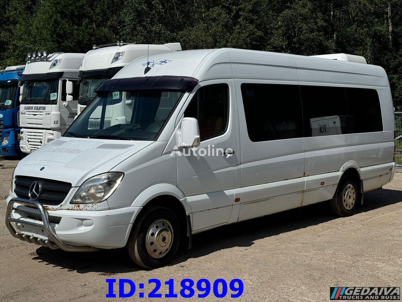 μικρό επιβατικό λεωφορείο Mercedes-Benz Sprinter 518 VIP -21 seater