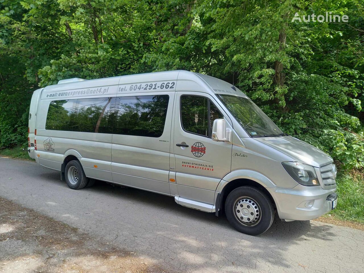 Mercedes-Benz Sprinter 519 mikroautobuss pasažieru