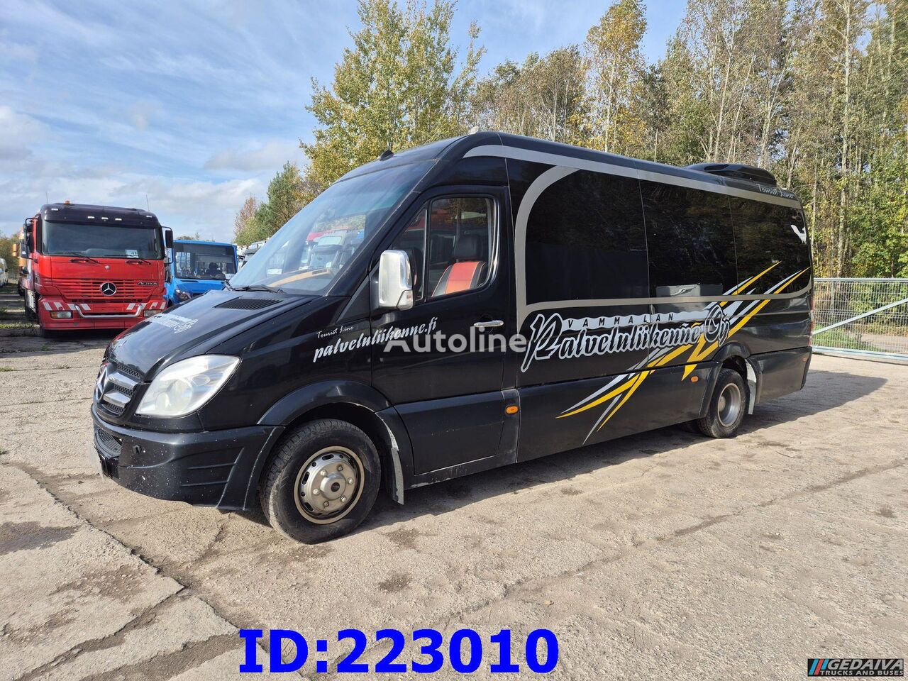 مینی بوس و ون مسافری Mercedes-Benz Sprinter 519 CUBY VIP - 20 Seater