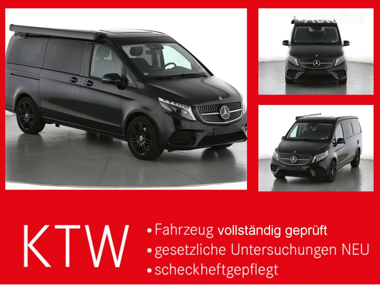 pulmino Mercedes-Benz V 300 Marco Polo EDITION,Allrad,AMG,EASYUP