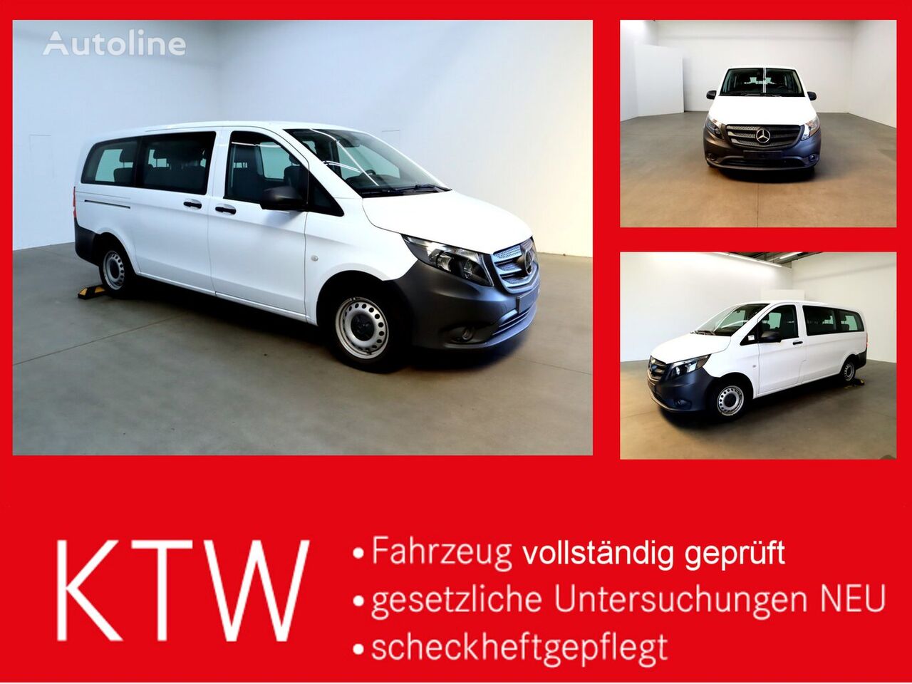 Mercedes-Benz Vito 114 TourerPro,lang,Automatik,8Sitzer,Klima furgoneta de pasajeros