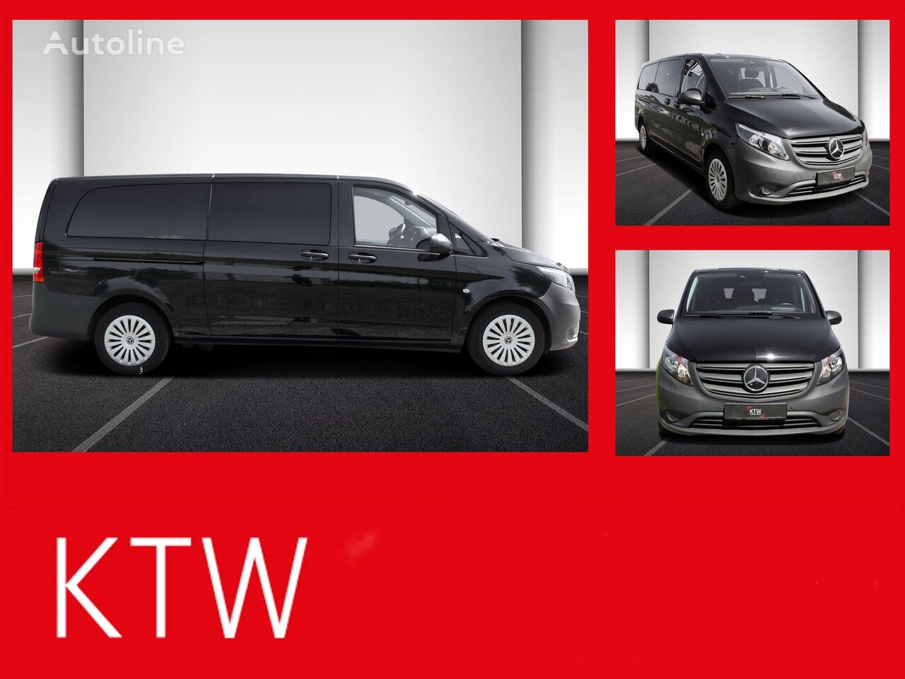 keleivinis mikroautobusas Mercedes-Benz Vito 116TourerPro ,Extralang,2xKlima,Kamera