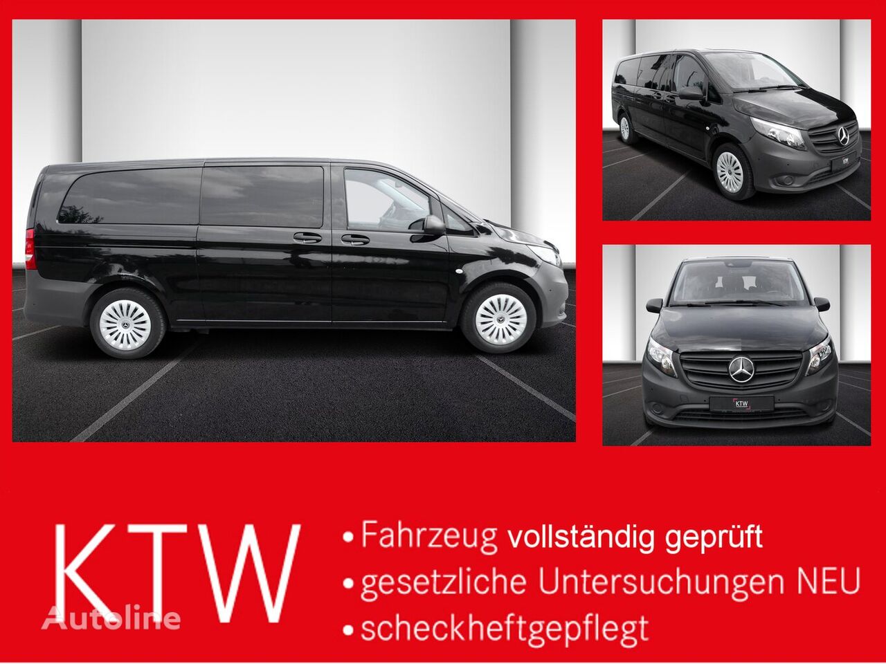 пассажирский микроавтобус Mercedes-Benz Vito 116TourerPro Extralang,2xKlima,Kamera