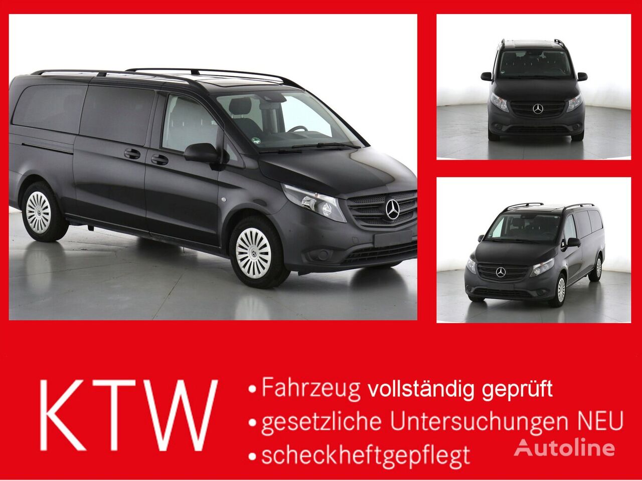 Mercedes-Benz Vito 116TourerPro ,Extralang,2xKlima,Kamera,AHK yolcu minibüsü