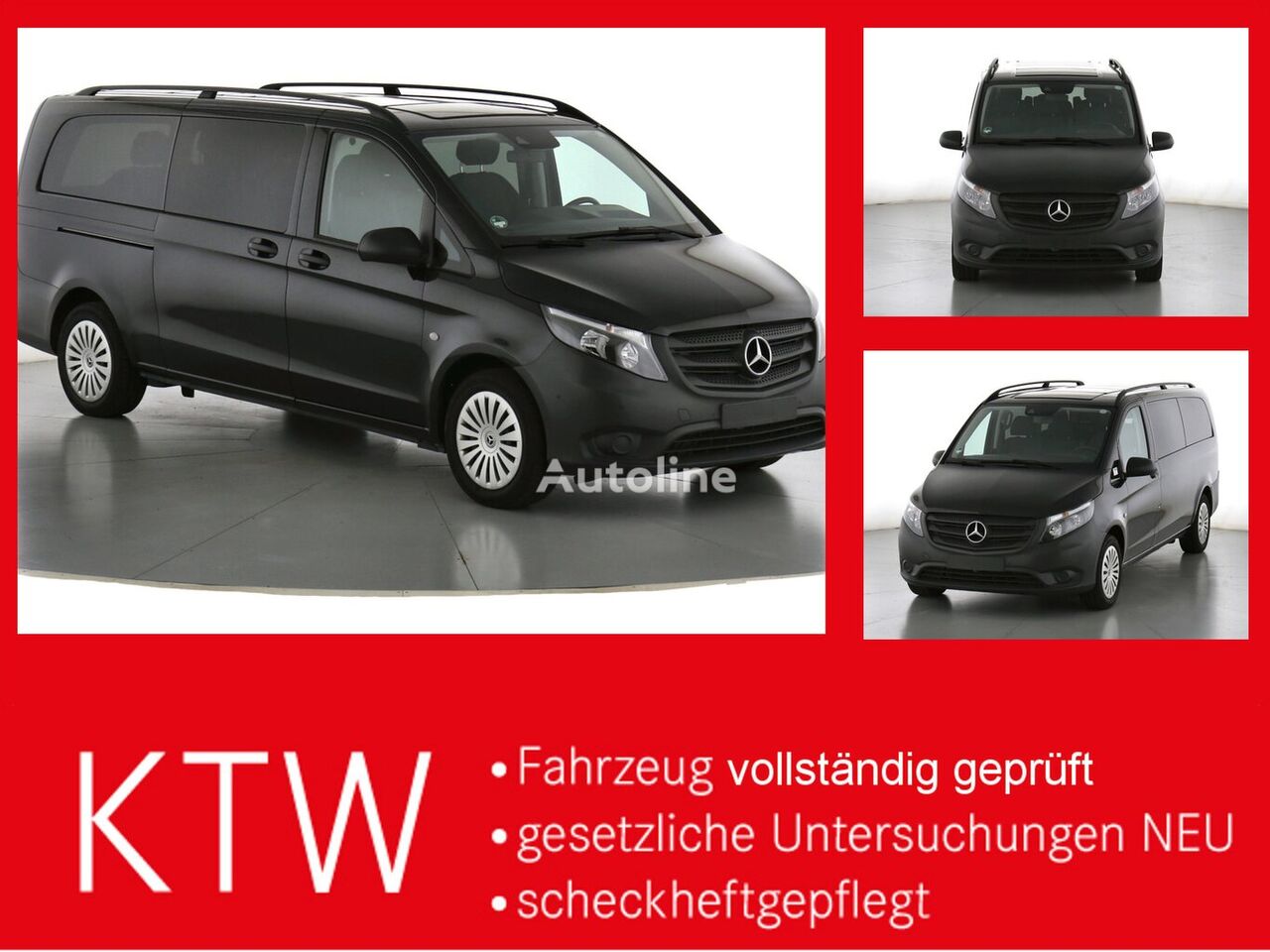 xe van chở khách Mercedes-Benz Vito 116TourerPro ,Extralang,2xKlima,Kamera,AHK