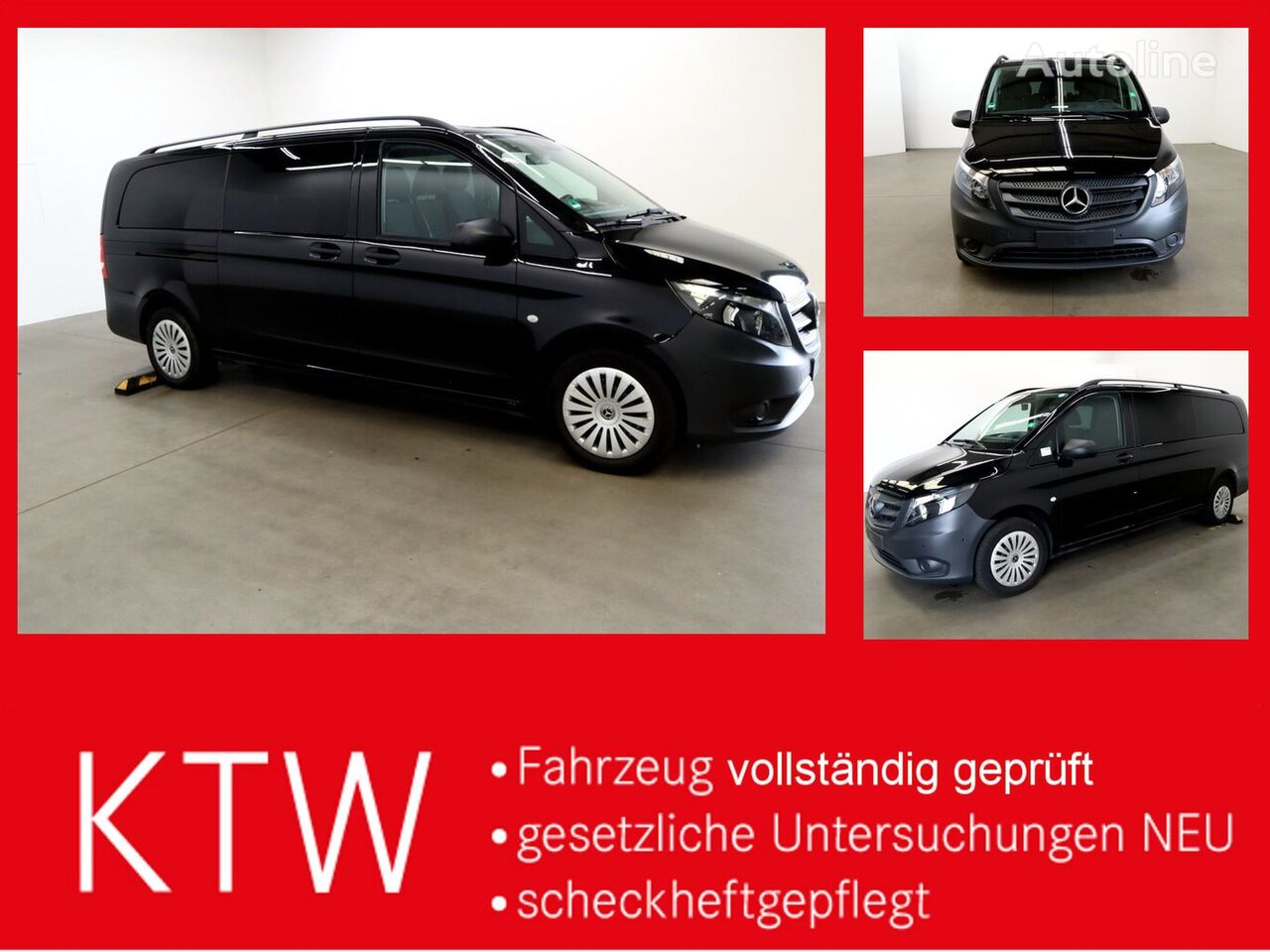 пассажирский микроавтобус Mercedes-Benz Vito 116TourerPro ,Extralang,2xKlima,Kamera,AHK