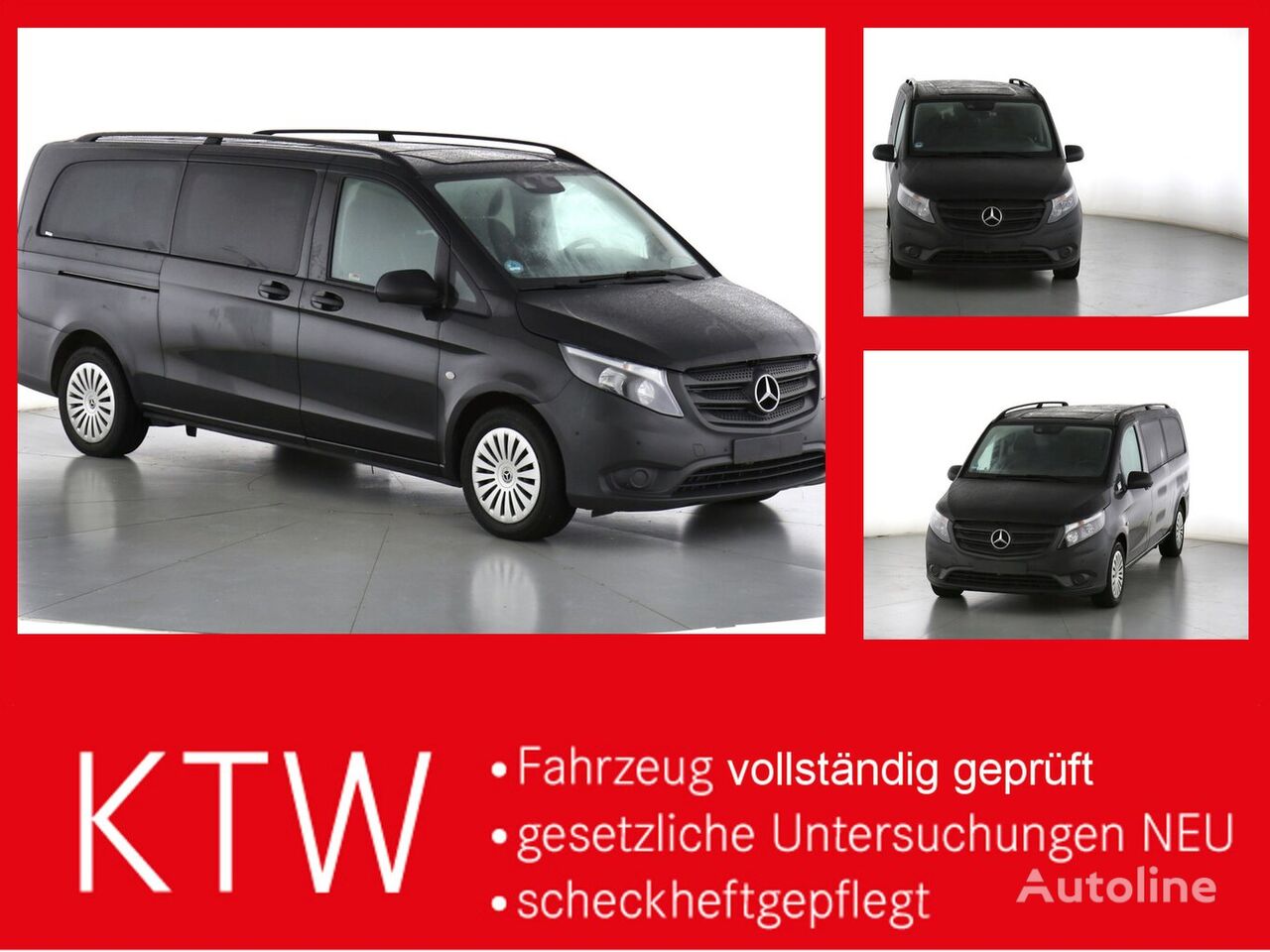 xe van chở khách Mercedes-Benz Vito 116TourerPro ,Extralang,2xKlima,Kamera,AHK