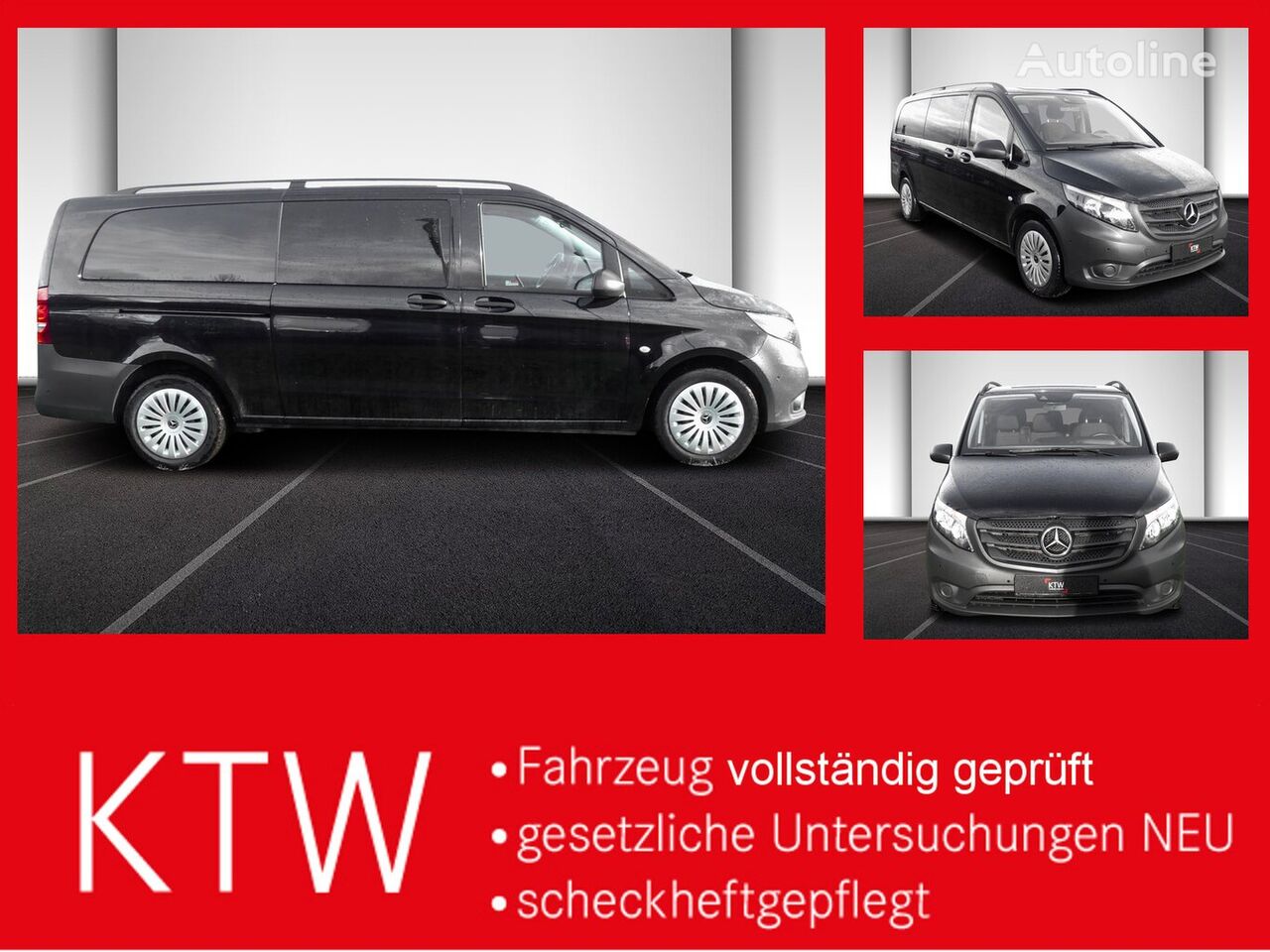 pulmino Mercedes-Benz Vito 116TourerPro ,Extralang,2xKlima,Kamera,AHK